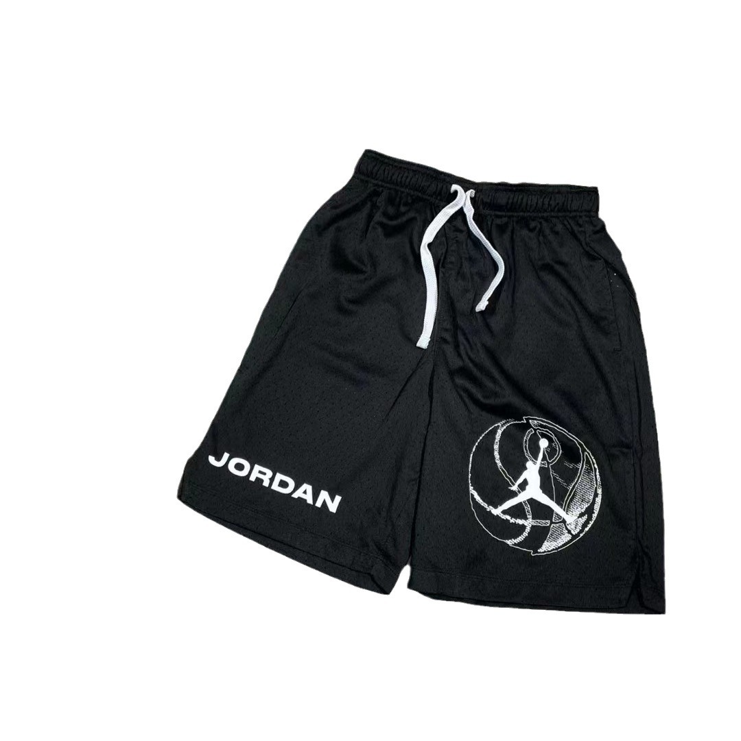夏季新款aj乔丹男子短裤 fit篮球飞人印花宽松透气休闲速干短裤子