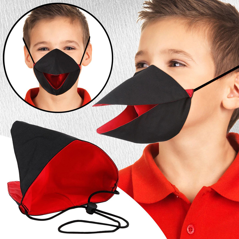 厂家现货"鸟嘴型"口罩 纯棉布口罩防尘防风透气 mask棉口罩跨境