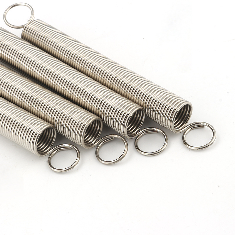 拉伸弹簧 强力双钩拉簧 精密拉伸弹簧定制 五金工具配件 厂家直销