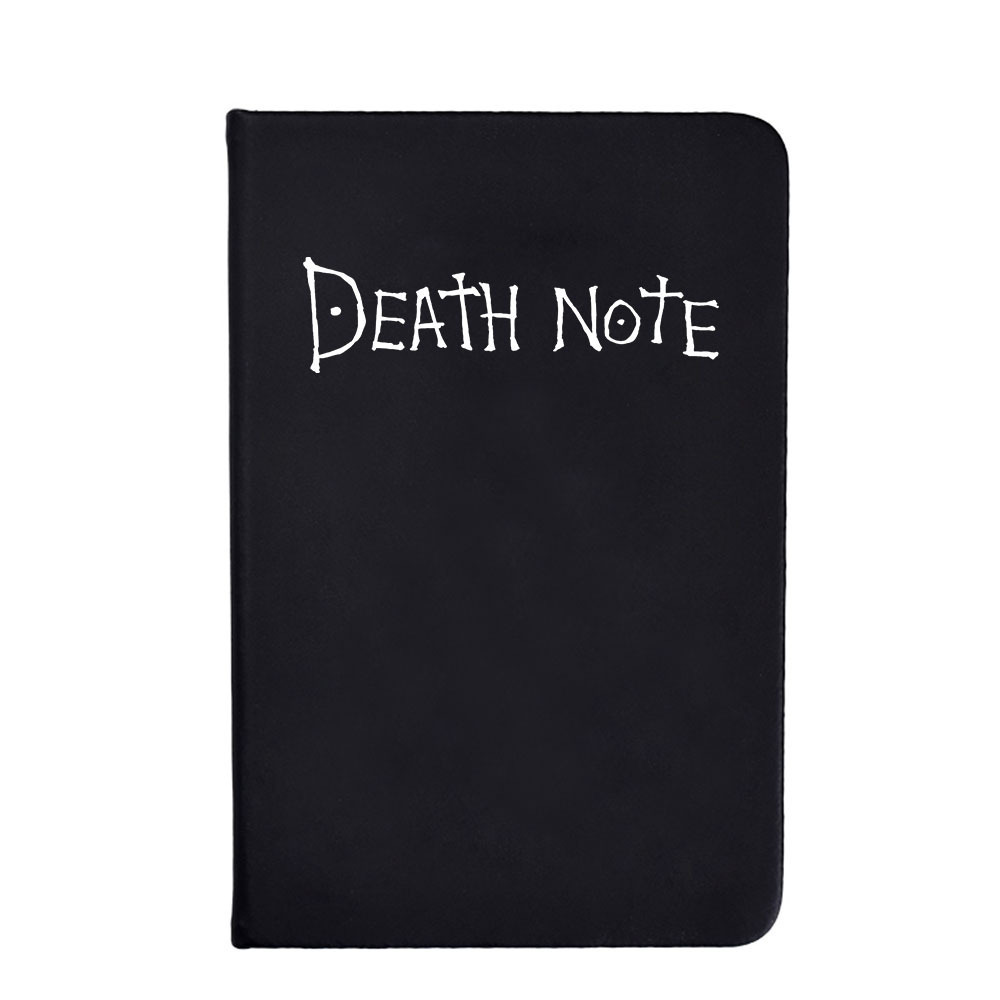 死亡笔记本deathnote记事本动漫日记本潮流黑色磨砂写字本学生
