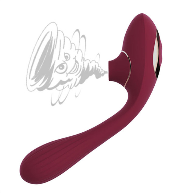 Anruitina Sucking Vibrator Folding Female Self-Wei Device Vagina Suction Massager Adult Sex Toys