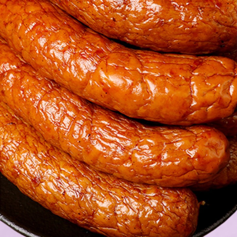 哈尔滨风味红肠正宗东北特产猪肉火腿蒜味香肠开袋即食熟食火腿肠