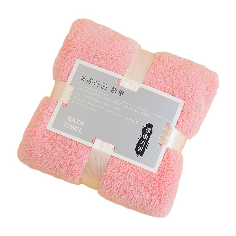 Coral Fleece Hand Gift Wholesale Towels Square Absorbent Towel Face Wash Wedding Cotton Gift Wedding Towel Return Gift