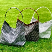 Goyard/戈雅女包hobo狗牙腋下包双面托特包子母购物袋单肩手提包