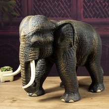 东南亚装饰品泰国实木大象桌面摆件泰式客厅办公室家居木雕工艺品