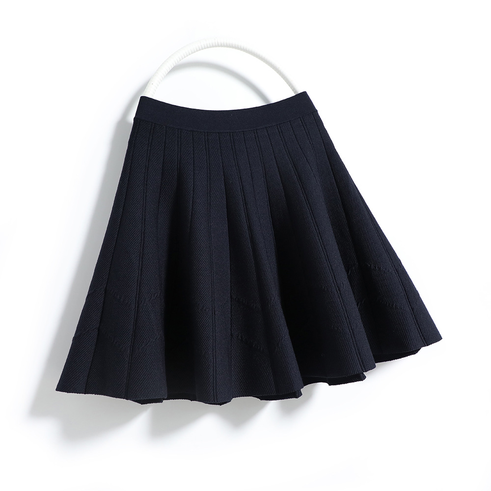 针织超短半身裙