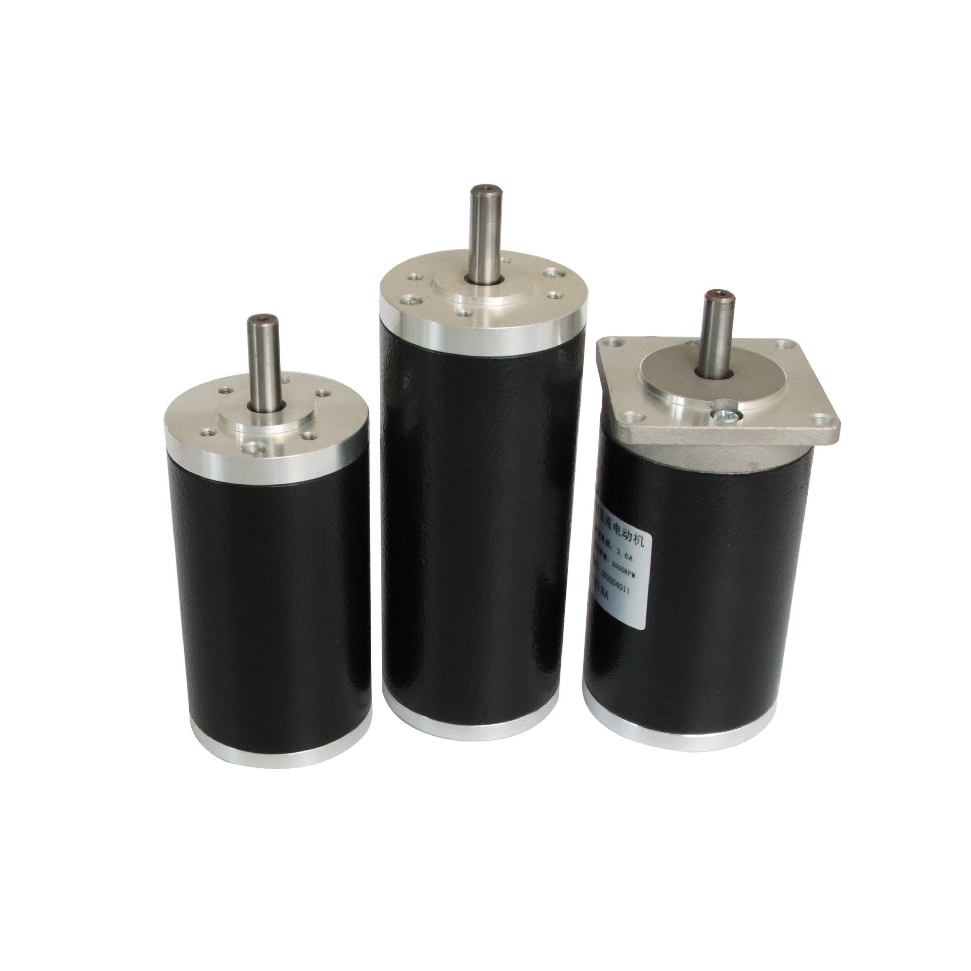 永磁直流有刷电机52zyt运行平稳12v24v36v48v电压转速可调节