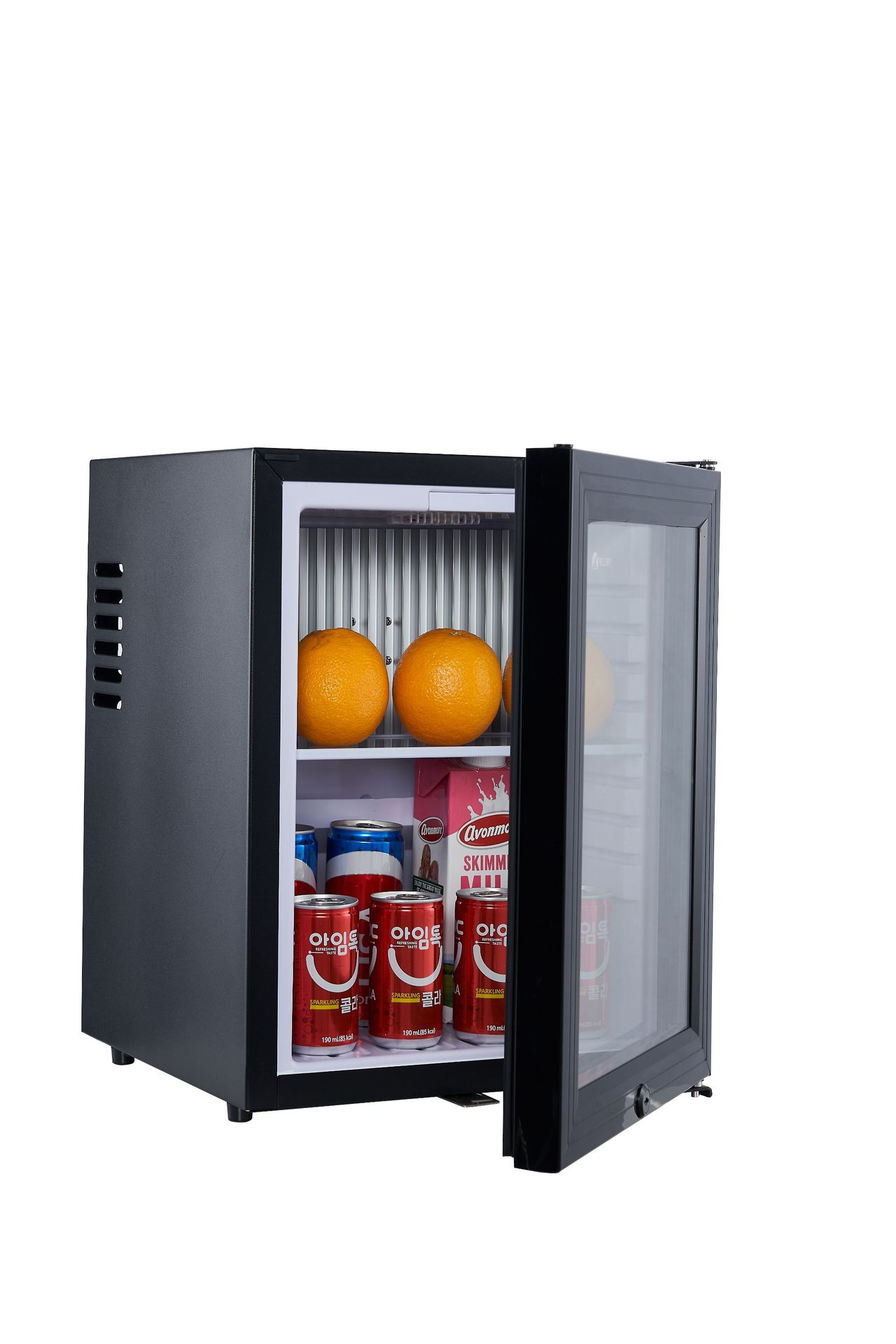 环威wellway xc-28g玻璃门带锁酒店宾馆客房吸收式小冰箱留样柜