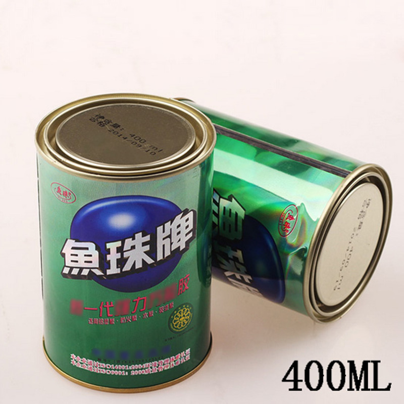 厂家批发鱼珠牌瞬间快干型强力万能胶 氯丁型万能胶 桶箱装万能胶