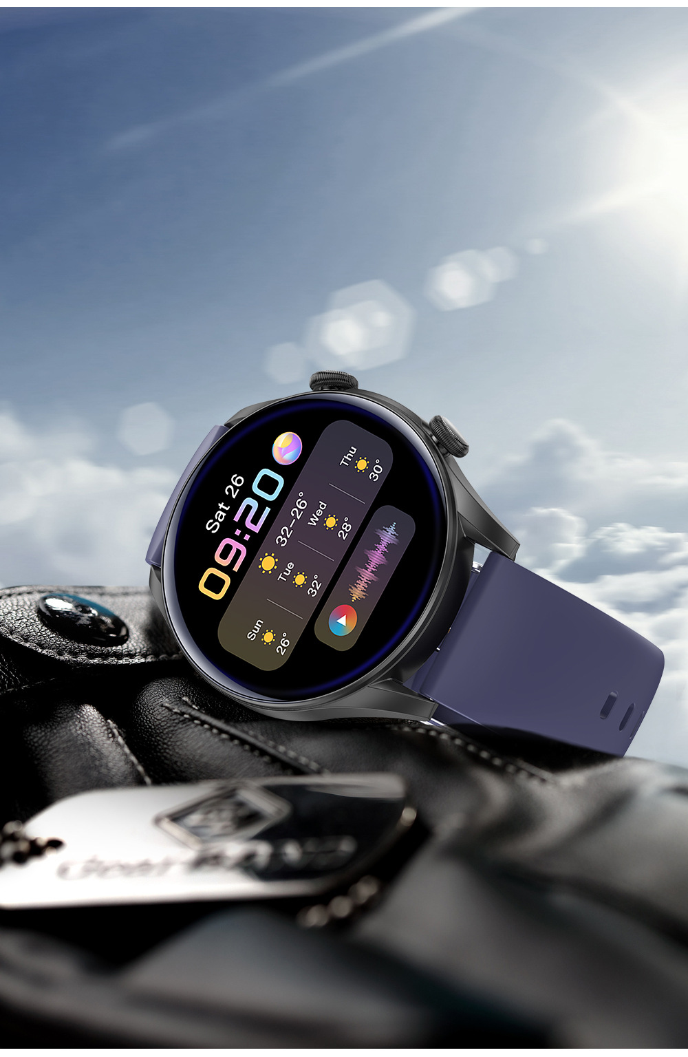 跨境电商亚马逊smart watch运动血氧血压防水t32s智能手表华强北