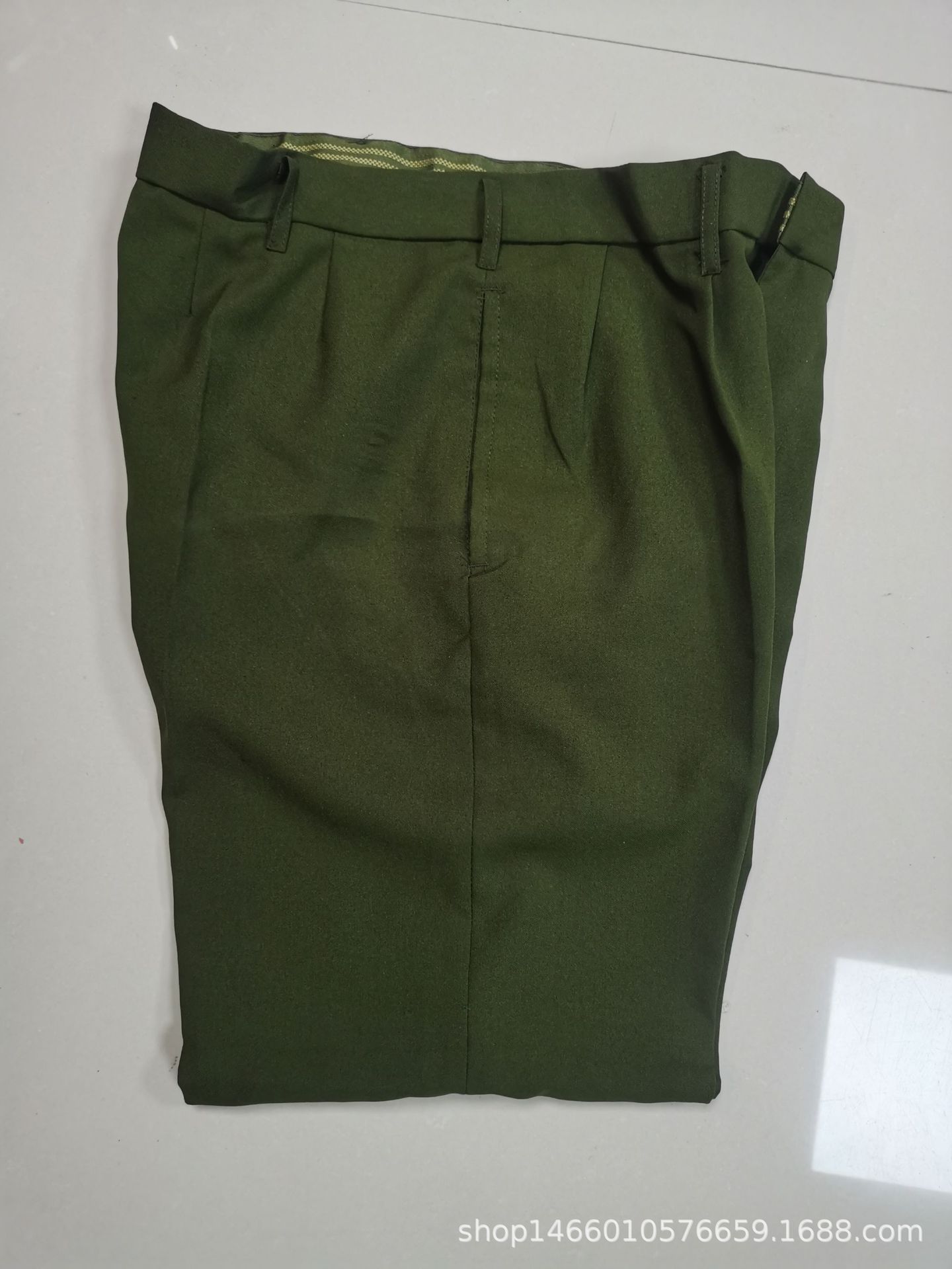 军训92-1单裤军绿色大学生训练裤子99夏裤92-1黄夏裤西裤军训订单