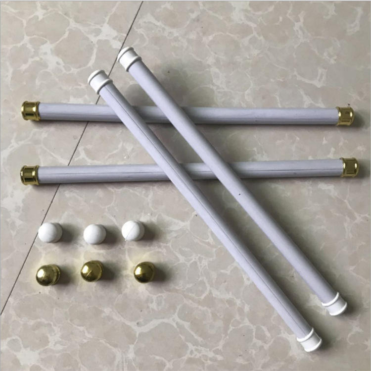 吊旗杆pvc杆塑料挂画轴海报展架 吊杆广告卷轴配件悬挂杆挂轴定做