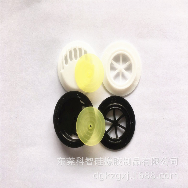 现货口罩呼吸阀专用硅胶垫片 口罩气阀硅胶垫片 食品级硅胶气阀垫