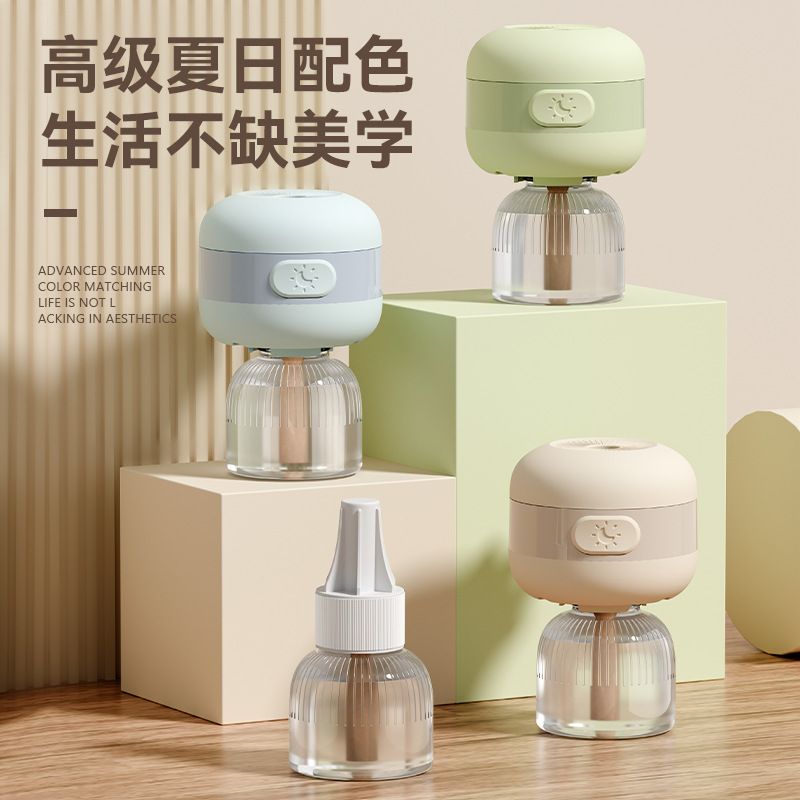Electric Mosquito Liquid Mosquito Repellent Mosquito Repellent Liquid Electric Heating Mosquito Repellent Liquid Baby and Infant Pregnant Women Digital Display Timing Mosquito Repellent Household