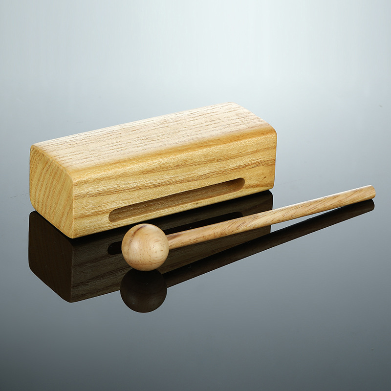 高低梆子批发 放心品质乐器 亲子早教奥尔夫乐器 木制龙头梆子