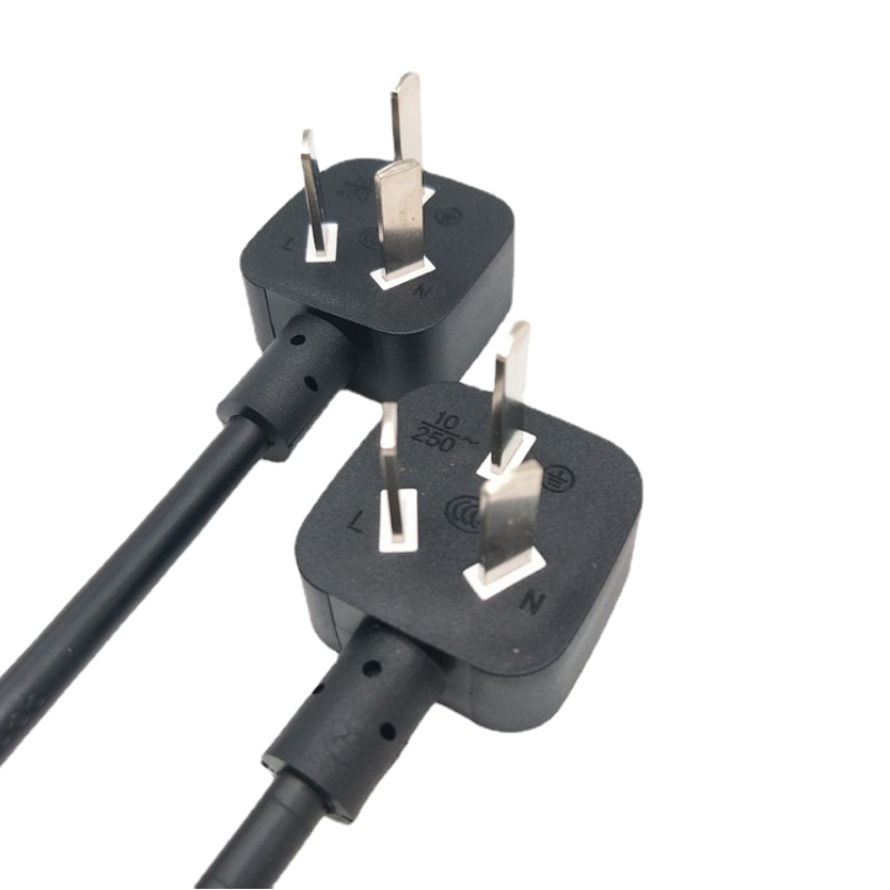 0成交0根认证新国标三插电源线国标小米四方形插头国规中规式品字尾