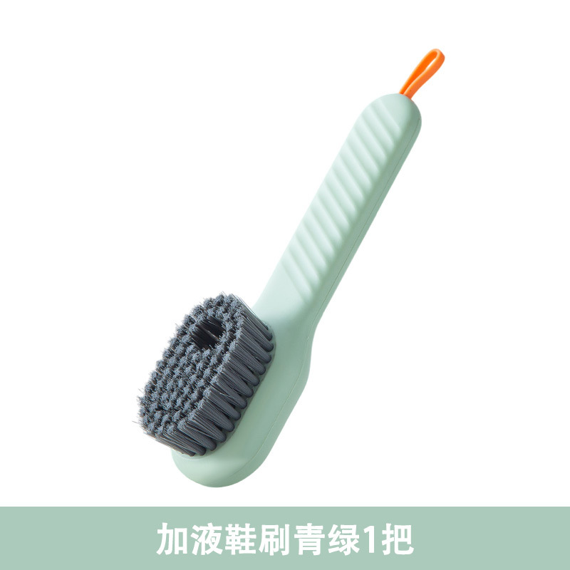 Brush Laundry Brush Multifunctional Liquid Shoe Brush Household Shoe Brush Shoe Tool Press Type Cleaning Brush Soft Fur