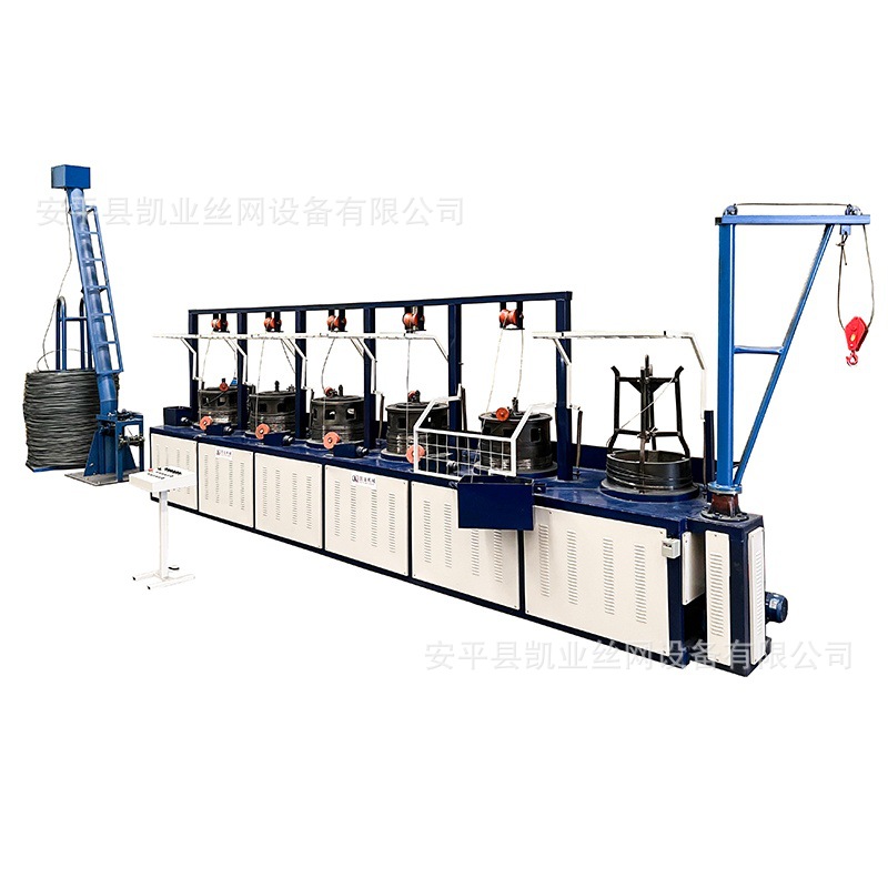 凯业机械 滑轮拉丝机 铁丝线材拉丝机 操作简单 出丝速度快