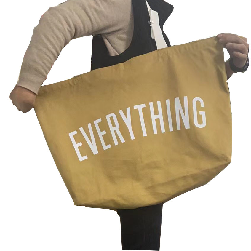 Large Capacity Canvas Tote Bag with Extra Letters 8 O1CN014PEpZB1MJeqmepdVP !!3893091414 0 cib