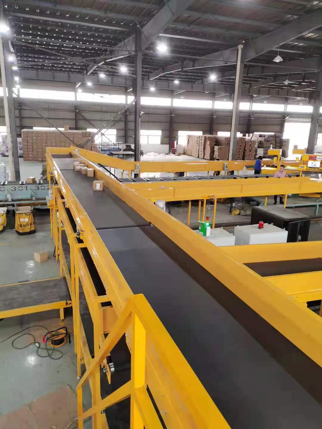 智慧工厂物流输送设备   快递电商分拣机 仓储输送线设备