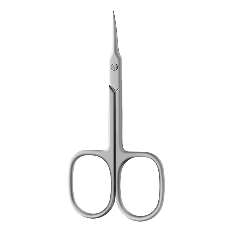 Russian Dead Skin Scissors Stainless Steel Front Manicure Implement Pointed Beauty Curved Scissors Eagle Hook Dead Skin Clipper Eyebrow Bde