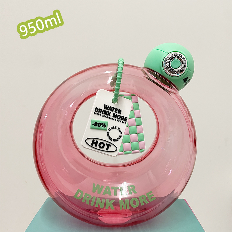 New Bubble Water Cup Good-looking Portable Sports Children and Girls Crossbody Large Capacity Summer Men's the Bottle of Jug