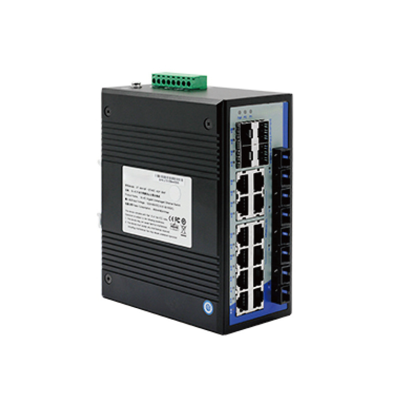 工业级网络交换机 非管理导轨式交换机 百千兆宽温交换机