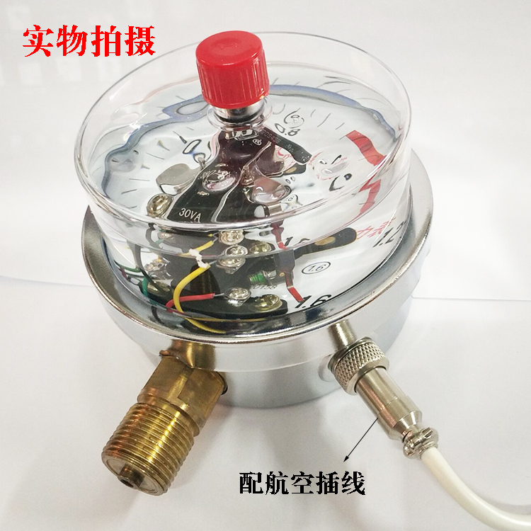 pifaYNXC-100液压机液压表油压表1.6/25MPA批发耐震电接点压力表