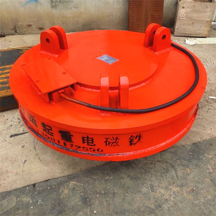 厂家强磁电磁吸盘起重机电磁吸铁器圆形吸盘价格