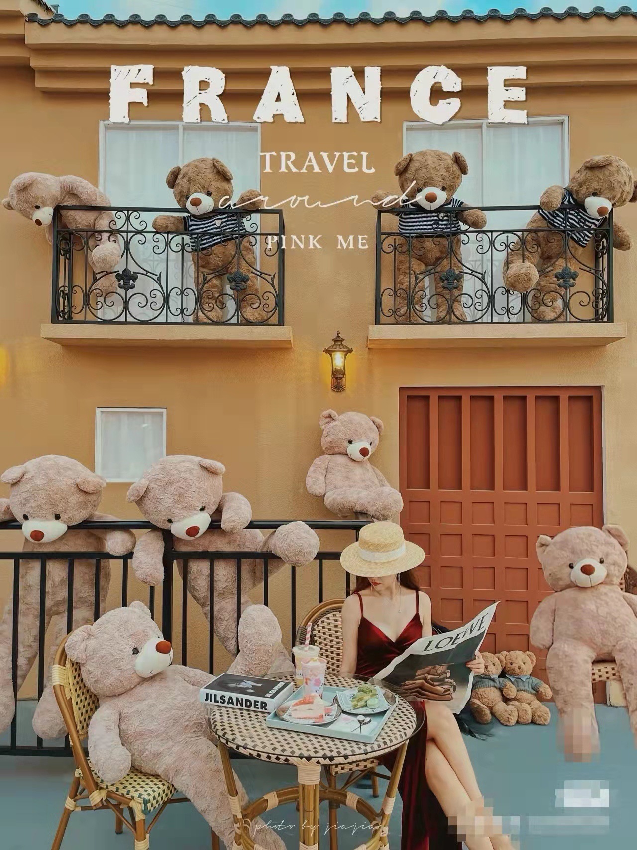 制作婚纱实景外景基地网红打卡换装馆主题拍照自拍馆场景制作