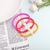 direct deal diy Accessories silica gel Pearl Bracelet golden love shell ins lovers Wrist band Bracelet wholesale direct deal diy Accessories silica gel Pearl Bracelet golden love shell ins lovers Wrist band Bracelet wholesale