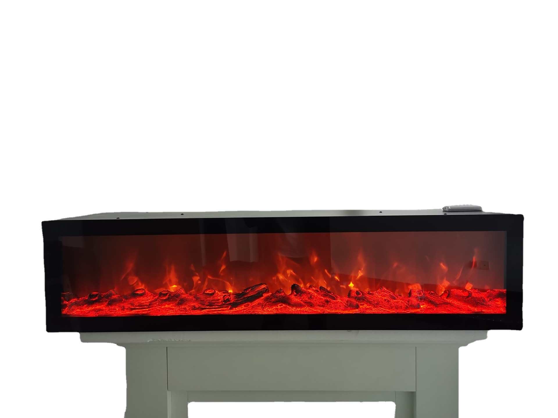 电壁炉仿真电子壁炉定制款壁炉双面壁炉玻璃面板亚马逊热销