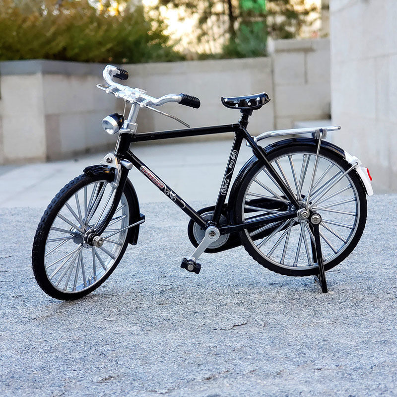 【情怀福利】二八大杠自行车合金模型复古款老式自行车抖音同款