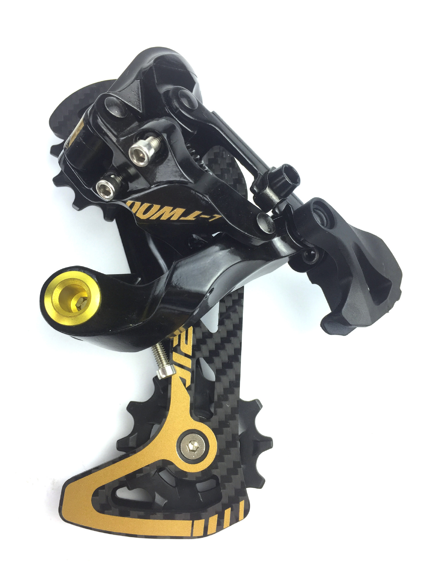 ltwoo蓝图at12 山地车12速变速器套件黑金指拨后拨兼容52t