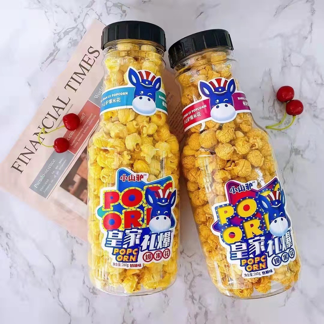瓶装山驴爆米花