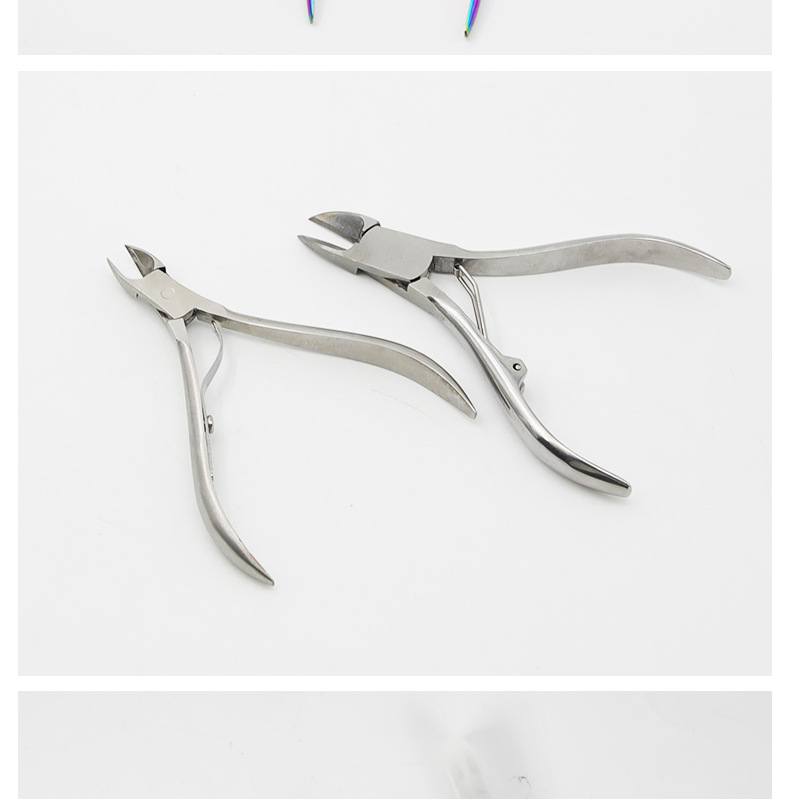 死皮钳美甲剪修指甲剪脚趾甲牛角钳工具去死皮501美甲钳厂家