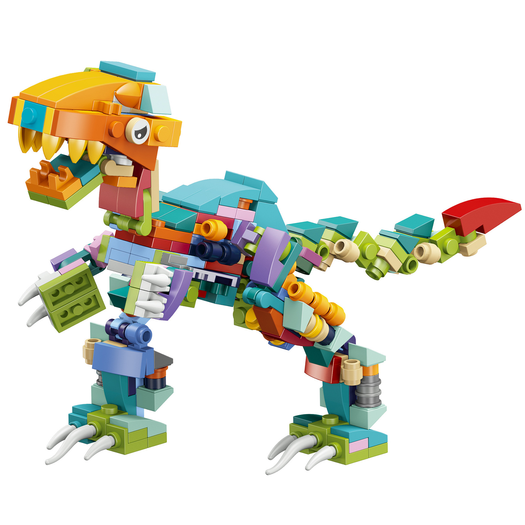 跨境爆款计数颜色分类小恐龙模型儿童pvc6色恐龙造型彩色玩具批发