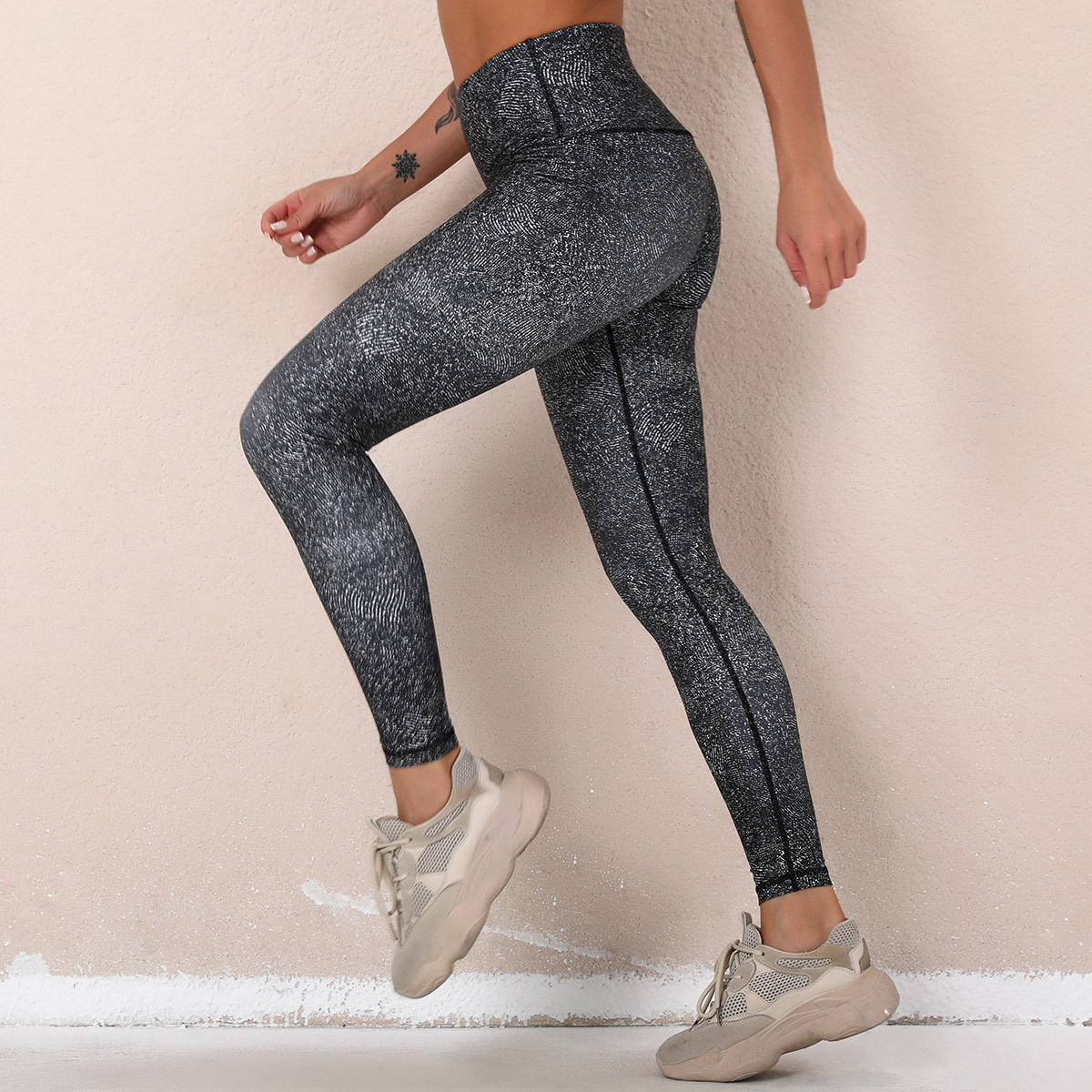 Fashion high waist slim legging NSNS46437