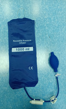 输液加压袋加压输液袋手术急救室外抢救ICU监护蓝色重复性1000ml
