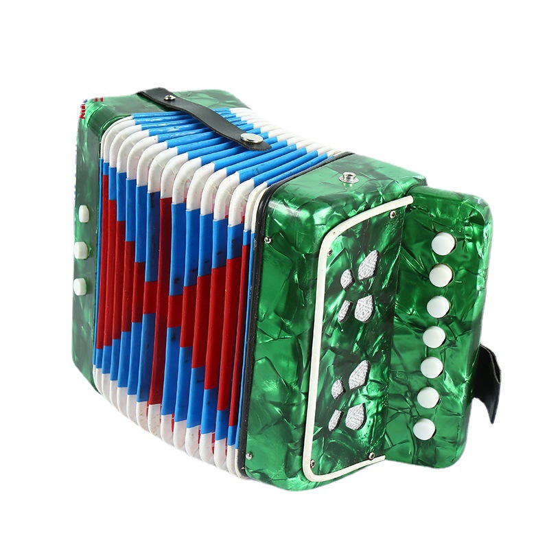 SOURCE Manufacturer Celulu 7 Key 2 Bass Accordion Children Accordion Beginner Practice Keyboard Musical Instruments