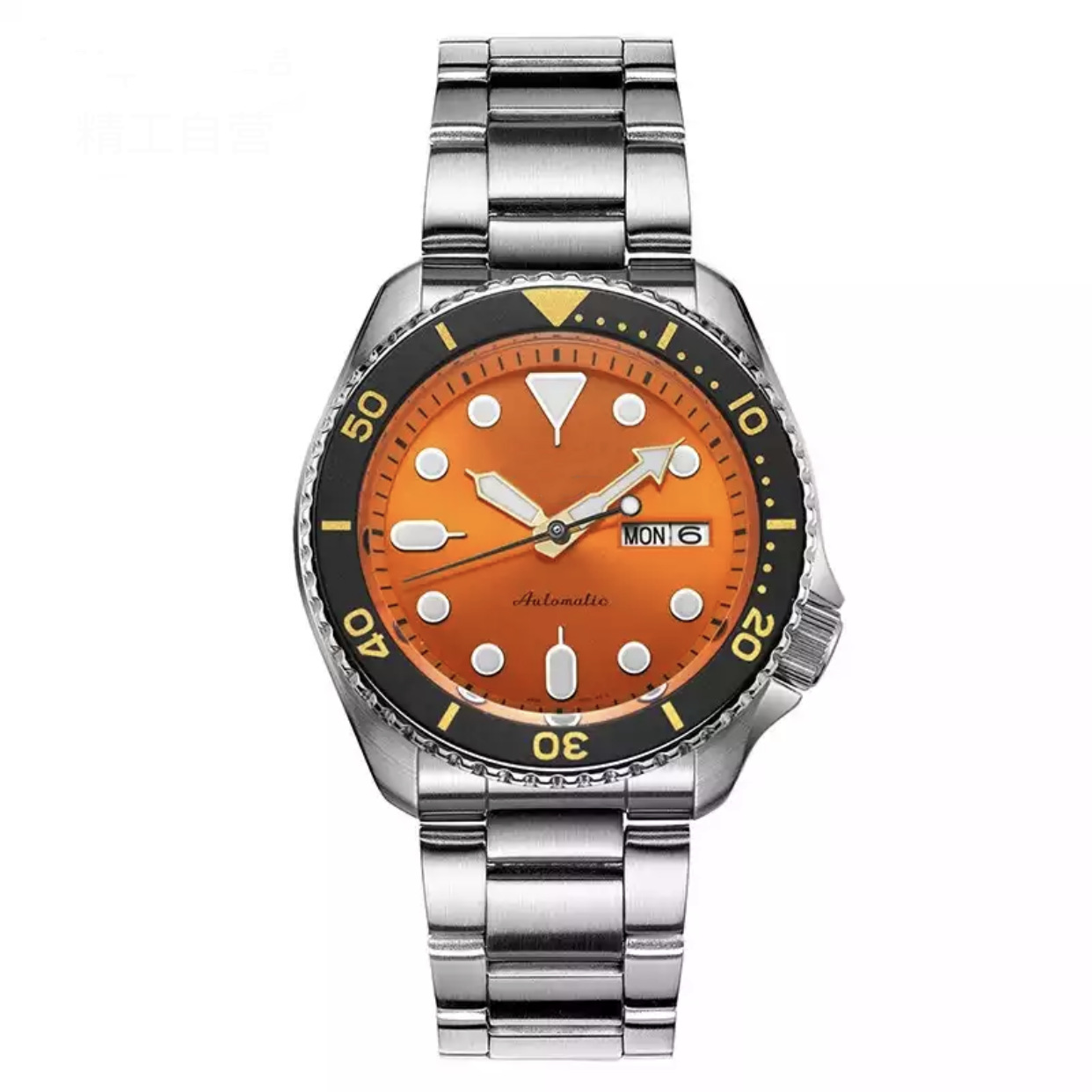 2021 round Ordinary Casual Spiral Watch Crown Single Folding Buckle Business Casual Quartz Men's Pointer Watch