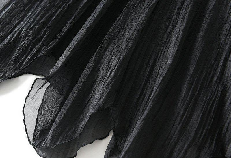 裙长80 里衬60尺码:均码超大摆松紧腰仙女纱裙轻柔薄纱面料商品描述