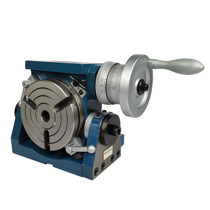 台湾鹰牌vertex万能倾斜分度盘vu-100/150/200/300可倾回转工作台