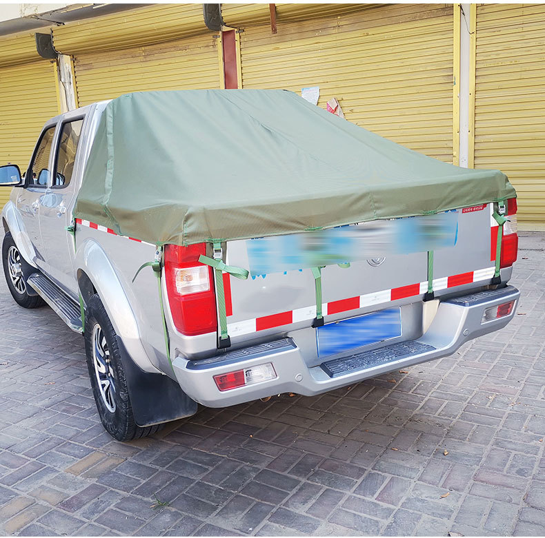 适用于丰田海拉克斯revo瑞沃皮卡车车厢后斗防雨棚防晒斜棚后箱盖