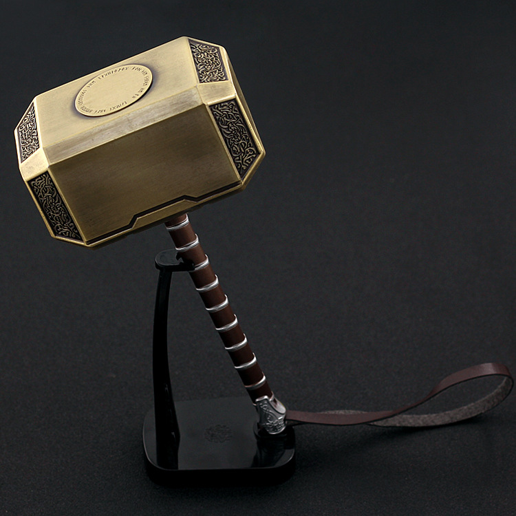 复联4雷神3雷神之锤托尔thor合金模型 大号雷神锤子20cm 礼盒装