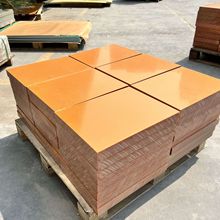 厂家直销橘红色电木板耐磨耐高温满足高性能要求原厂加工切割雕刻