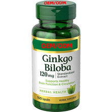 跨境直供热销 银杏叶胶囊Ginkgo Biloba Extra 批发源头厂家