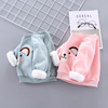 [Clever Prince]Children's clothing Autumn and winter Boy Plush thickening Sweater singleton Female baby keep warm jacket wholesale