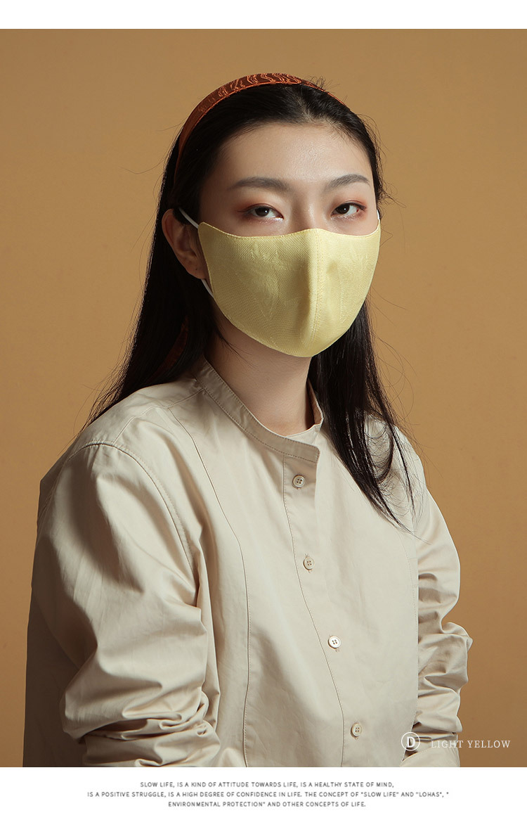 1件代发 2021新款高端立体真丝口罩女 可调节 跨境电商亚马逊批发