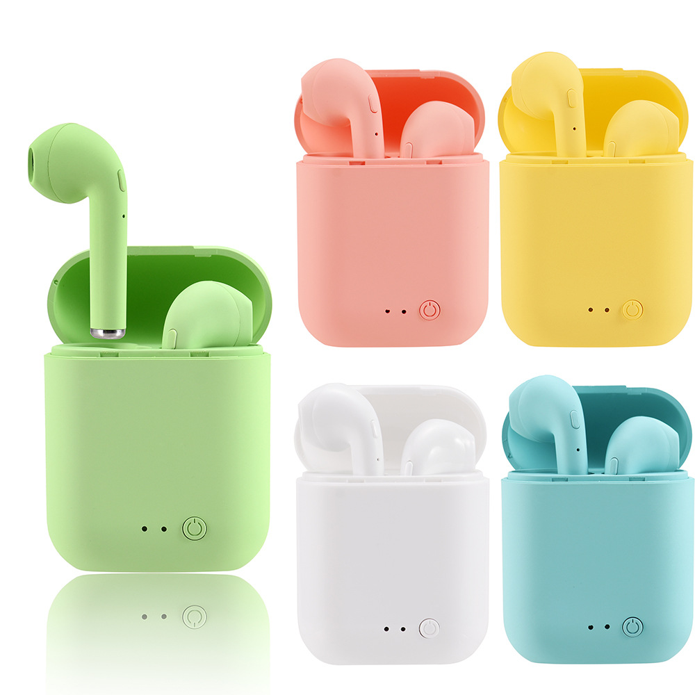 Cross-Border Macaron Mini2 Bluetooth Headset I7mini TWS Binaural Stereo Sports 5.0 Wireless Headset